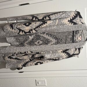 Mossimo Supply Co. Gray and Black Cardigan